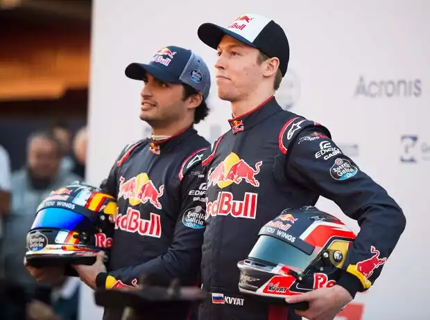 Carlos Sainz, Daniil Kwjat Titel-Bild zur News: Carlos Sainz, Daniil Kwjat