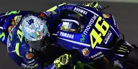 Bild zum Inhalt: Rossi-Comeback in Katar: Erleichterung, aber auch Schmerzen