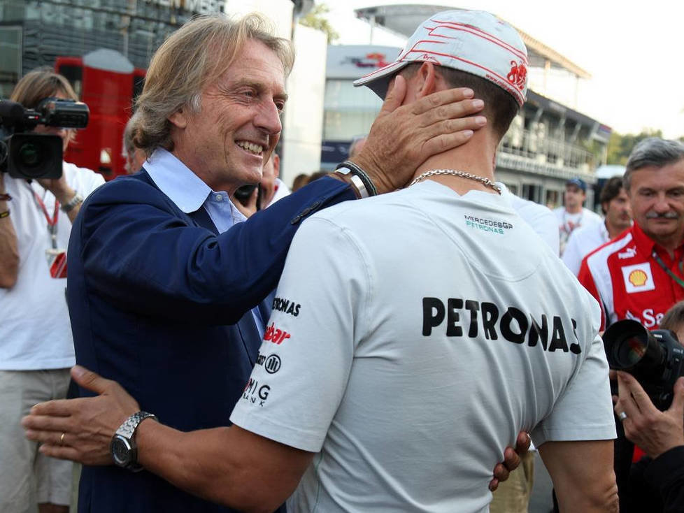 Luca di Montezemolo, Michael Schumacher