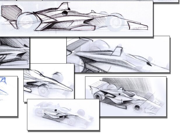 IndyCar, Aerokit, 2018, Konzept IndyCar, Aerokit, 2018, Konzept