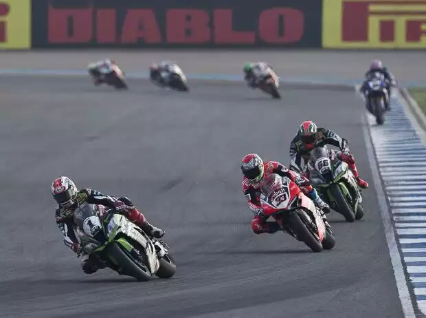 Jonathan Rea, Marco Melandri, Tom Sykes Titel-Bild zur News: Jonathan Rea, Marco Melandri, Tom Sykes