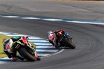 Tom Sykes hinter Marco Melandri