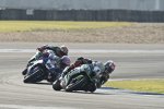 Jonathan Rea vor Alex Lowes und Tom Sykes 