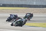 Jonathan Rea vor Alex Lowes und Tom Sykes 