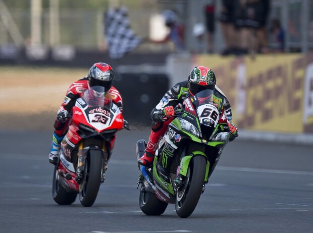 Tom Sykes, Marco Melandri Tom Sykes, Marco Melandri