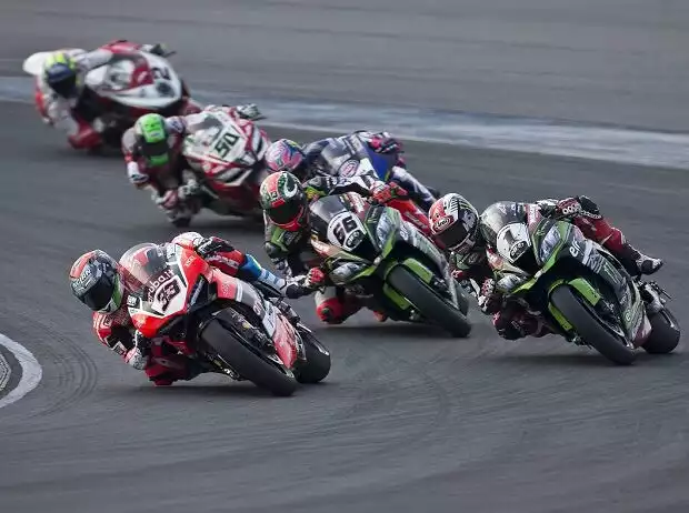 Tom Sykes, Jonathan Rea, Marco Melandri Titel-Bild zur News: Tom Sykes, Jonathan Rea, Marco Melandri