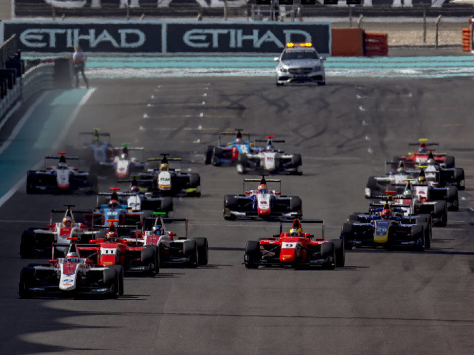 GP3-Start in Abu Dhabi