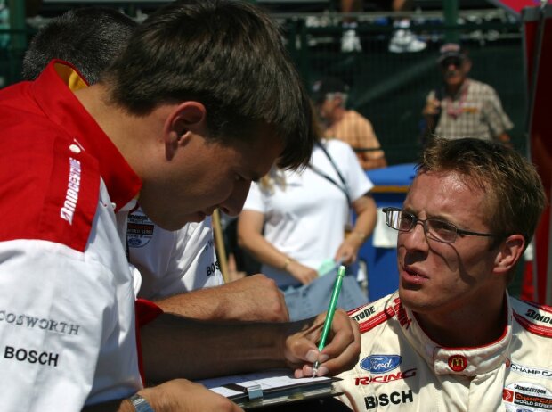 Sebastien Bourdais, Craig Hampson