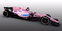 Bild zum Inhalt: Neuer Sponsor, neue Farbe: Force India wird 2017 rosa!