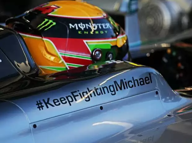 Lewis Hamilton, Michael Schumacher Titel-Bild zur News: Lewis Hamilton, Michael Schumacher