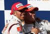 Pizza-Wettessen: Rosberg nennt Hamilton-Kampf "übertrieben"