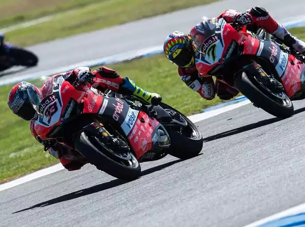 Marco Melandri, Chaz Davies Titel-Bild zur News: Marco Melandri, Chaz Davies