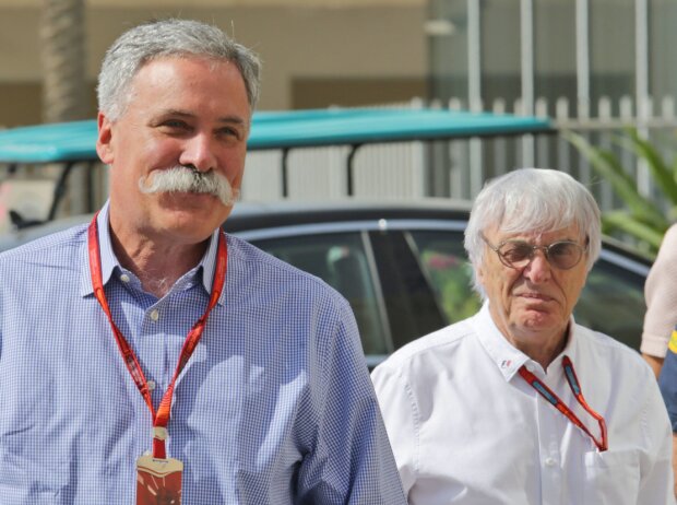 Bernie Ecclestone, Chase Carey Bernie Ecclestone, Chase Carey