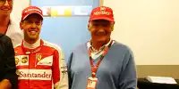 Bild zum Inhalt: Mercedes-Boss Lauda: Sebastian Vettel "gar nicht unser Plan"