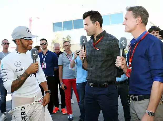 Lewis Hamilton, David Coulthard Titel-Bild zur News: Lewis Hamilton, David Coulthard