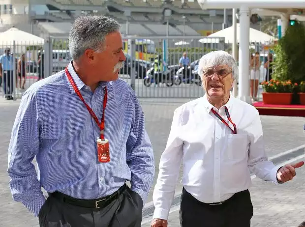 Bernie Ecclestone, Christian Horner Titel-Bild zur News: Bernie Ecclestone, Christian Horner