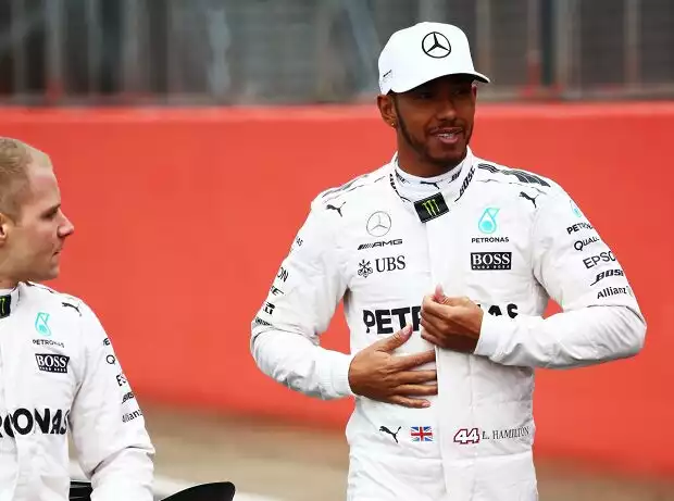 Valtteri Bottas, Lewis Hamilton Titel-Bild zur News: Valtteri Bottas, Lewis Hamilton