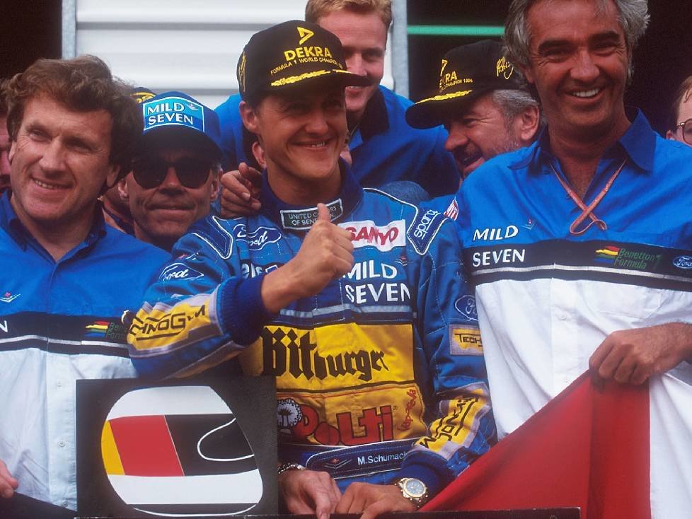 Flavio Briatore, Michael Schumacher
