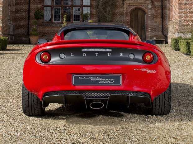 Heck der Lotus Elise Sprint 2017 Heck der Lotus Elise Sprint 2017