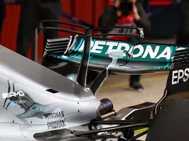 Mercedes, T-Flügel, T-Wing Titel-Bild zur News: Mercedes, T-Flügel, T-Wing