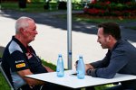 John Booth und Christian Horner 