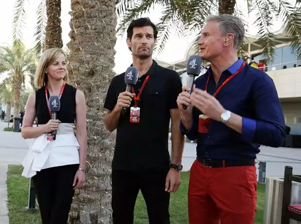 Susie Wolff, Mark Webber, David Coulthard Titel-Bild zur News: Susie Wolff, Mark Webber, David Coulthard