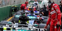 Bild zum Inhalt: "Hast du mein Auto berührt?": Vettel untersucht Silberpfeil