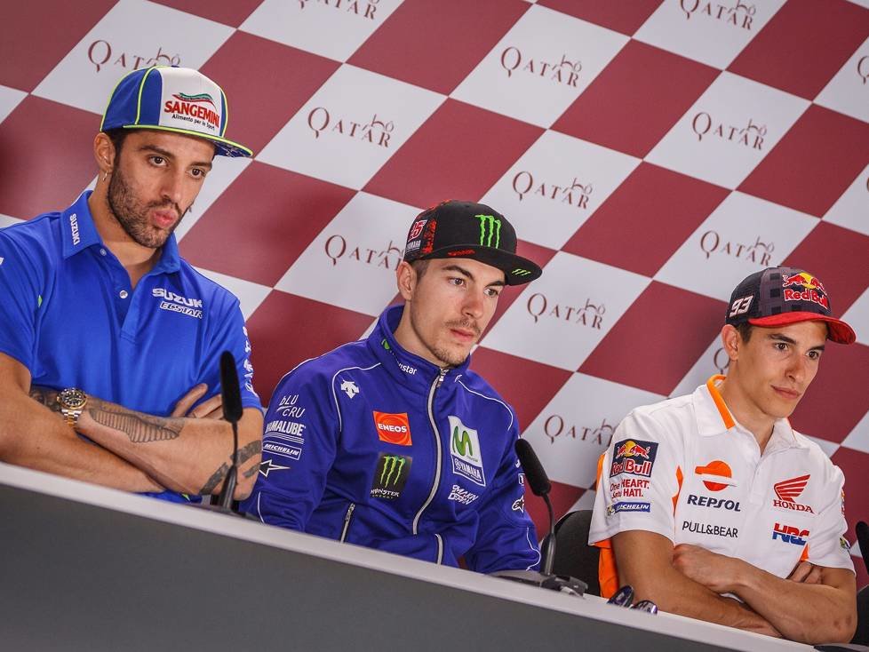 Andrea Iannone, Maverick Vinales, Marc Marquez