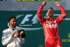 Bild zum Inhalt: Strategiepatzer: Mercedes knickt vor Vettels Druck ein