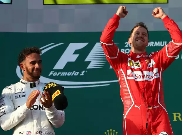 Lewis Hamilton, Sebastian Vettel Titel-Bild zur News: Lewis Hamilton, Sebastian Vettel