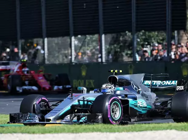 Kimi Räikkönen, Valtteri Bottas Titel-Bild zur News: Kimi Räikkönen, Valtteri Bottas