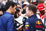 Mark Webber und Christian Horner 