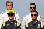 Jolyon Palmer (Renault) und Nico Hülkenberg (Renault) 