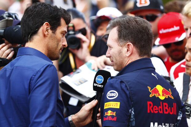 Mark Webber Christian Horner Red Bull Red Bull Racing F1 ~Mark Webber und Christian Horner ~ 