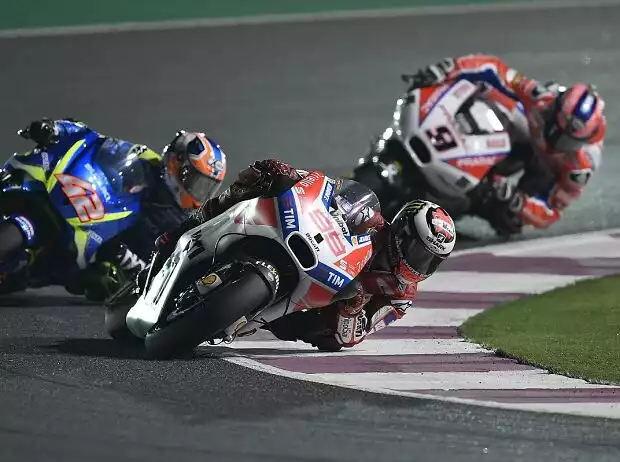 Jorge Lorenzo, Alex Rins, Danilo Petrucci Titel-Bild zur News: Jorge Lorenzo, Alex Rins, Danilo Petrucci