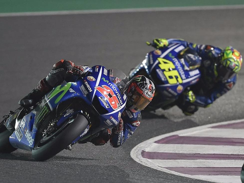 Maverick Vinales, Valentino Rossi