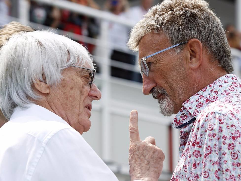 Bernie Ecclestone und Eddie Jordan