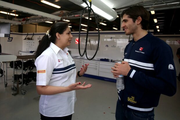 ~Monisha Kaltenborn, Antonio Giovinazzi~ ~Monisha Kaltenborn, Antonio Giovinazzi~