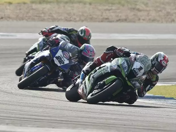 Tom Sykes, Jonathan Rea, Alex Lowes Titel-Bild zur News: Tom Sykes, Jonathan Rea, Alex Lowes