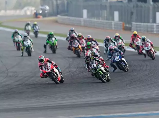 Marco Melandri, Chaz Davies Titel-Bild zur News: Marco Melandri, Chaz Davies