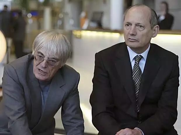 Bernie Ecclestone, Ron Dennis Titel-Bild zur News: Bernie Ecclestone, Ron Dennis