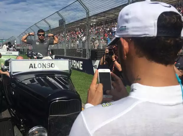Fernando Alonso, Lewis Hamilton Titel-Bild zur News: Fernando Alonso, Lewis Hamilton