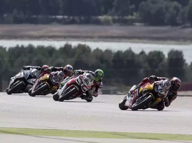 Stefan Bradl, Eugene Laverty Titel-Bild zur News: Stefan Bradl, Eugene Laverty