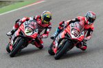 Chaz Davies und Marco Melandri 