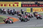 Start des ersten Rennens in Aragon