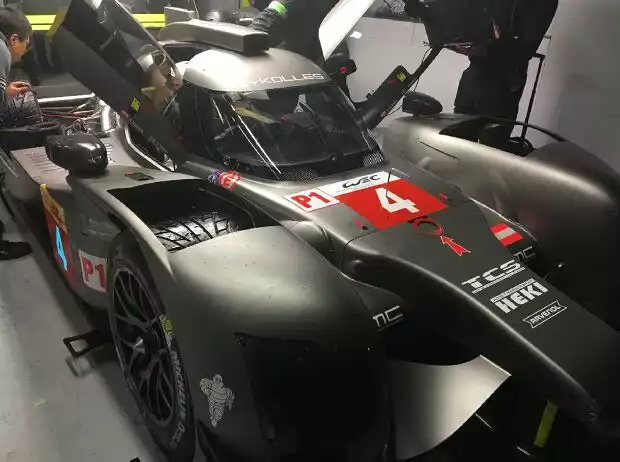 Der CLM in der Box in Monza Titel-Bild zur News: Der CLM in der Box in Monza