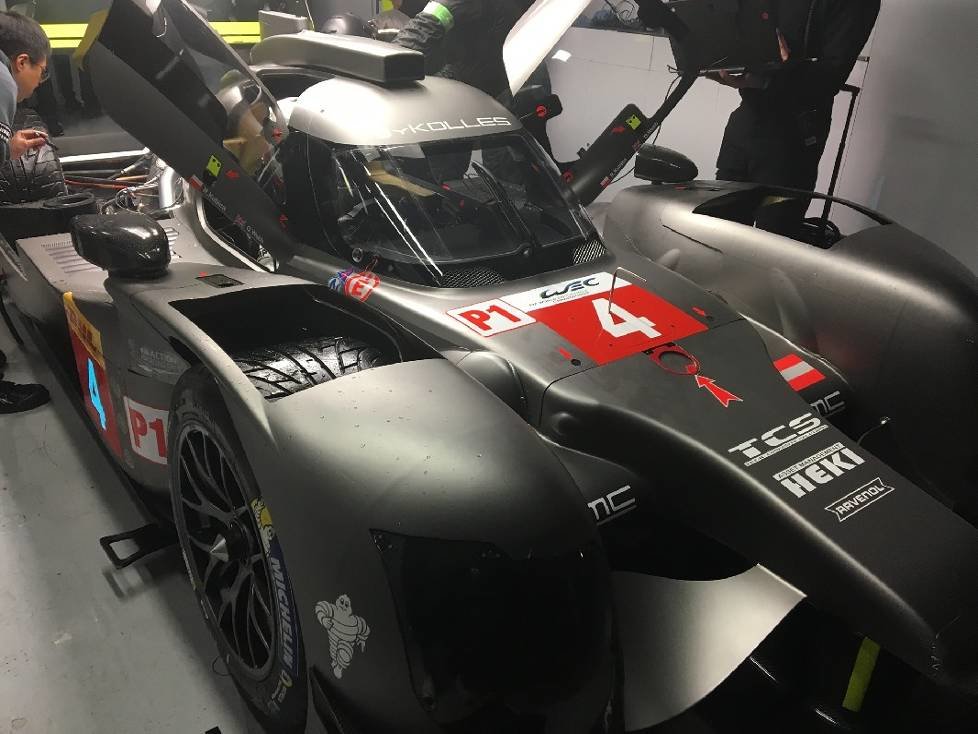 Der CLM in der Box in Monza