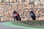 Chaz Davies vor Jonathan Rea 