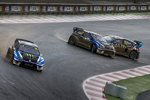 Johan Kristoffersson vor Petter Solberg und  Ken Block 