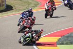 Jonathan Rea vor Marco Melandri 